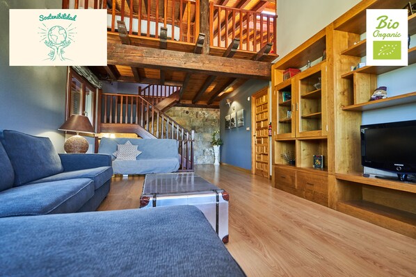 TV, books - Spectacular Rural Suit 15 min from Bilbao (Arrankudiaga)