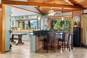 Private kitchen - Panorama Vacation Home By Estes Park Homes 6 Bedroom Home by RedAwning (Estes Park)