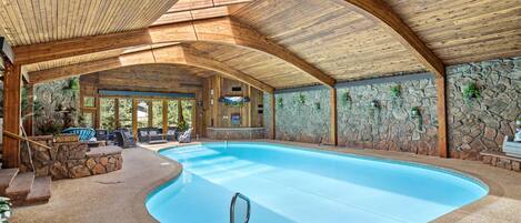 House, 6 Bedrooms | Pool | Indoor pool, a heated pool