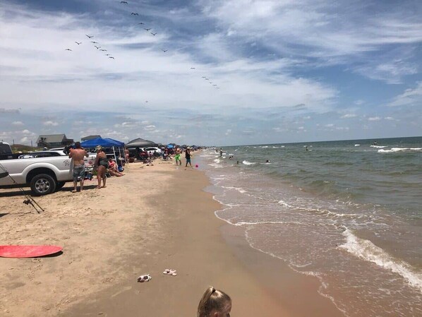 Beach nearby