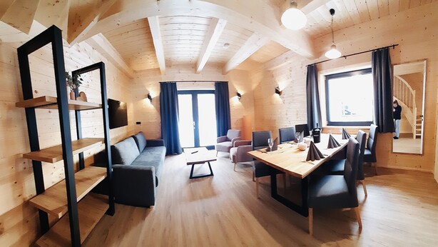 81-cm TV with digital channels, Netflix, heated floors - Alpenchalet Nassfeld (Hermagor-Pressegger See)