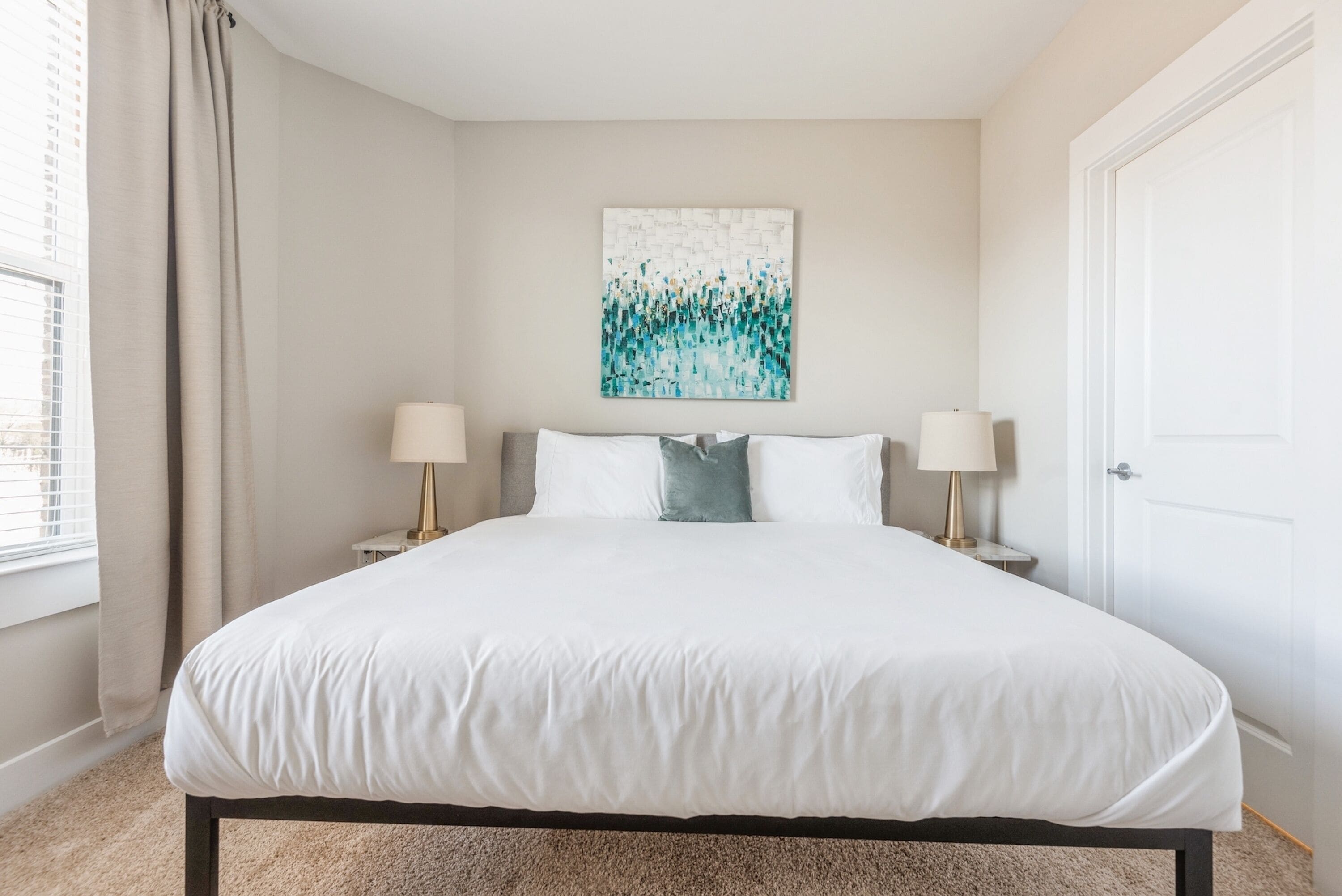 Comfort Apartment, 2 Bedrooms (Self Check-in with Virtual Front Desk) | Memory foam beds, individually decorated, individually furnished, desk