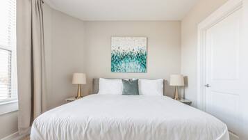 Comfort Apartment, 2 Bedrooms (Self Check-in with Virtual Front Desk) | 1 bedroom, memory foam beds, individually decorated