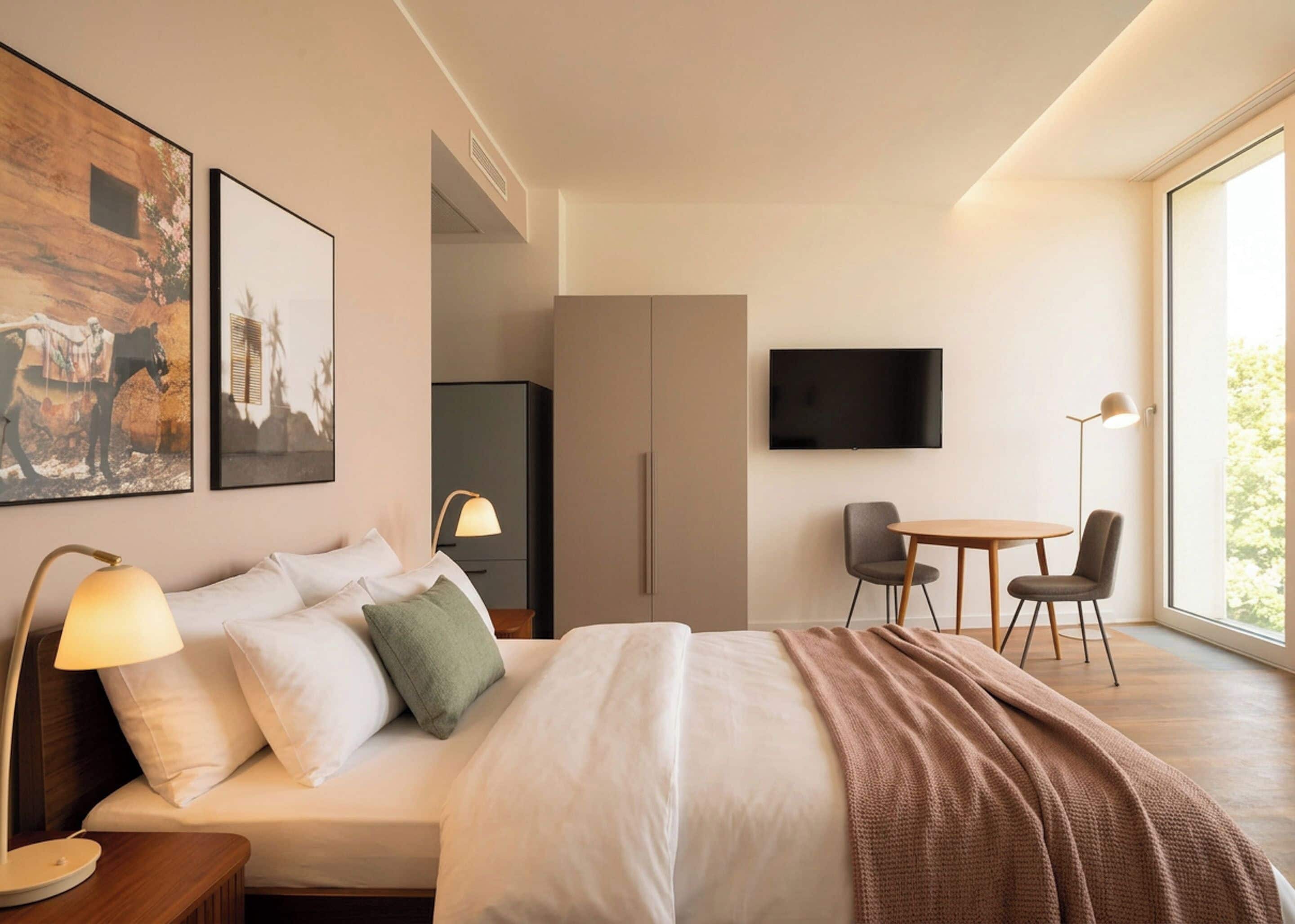 Suite - wheelchair accessible | 1 bedroom, individually decorated, individually furnished, desk