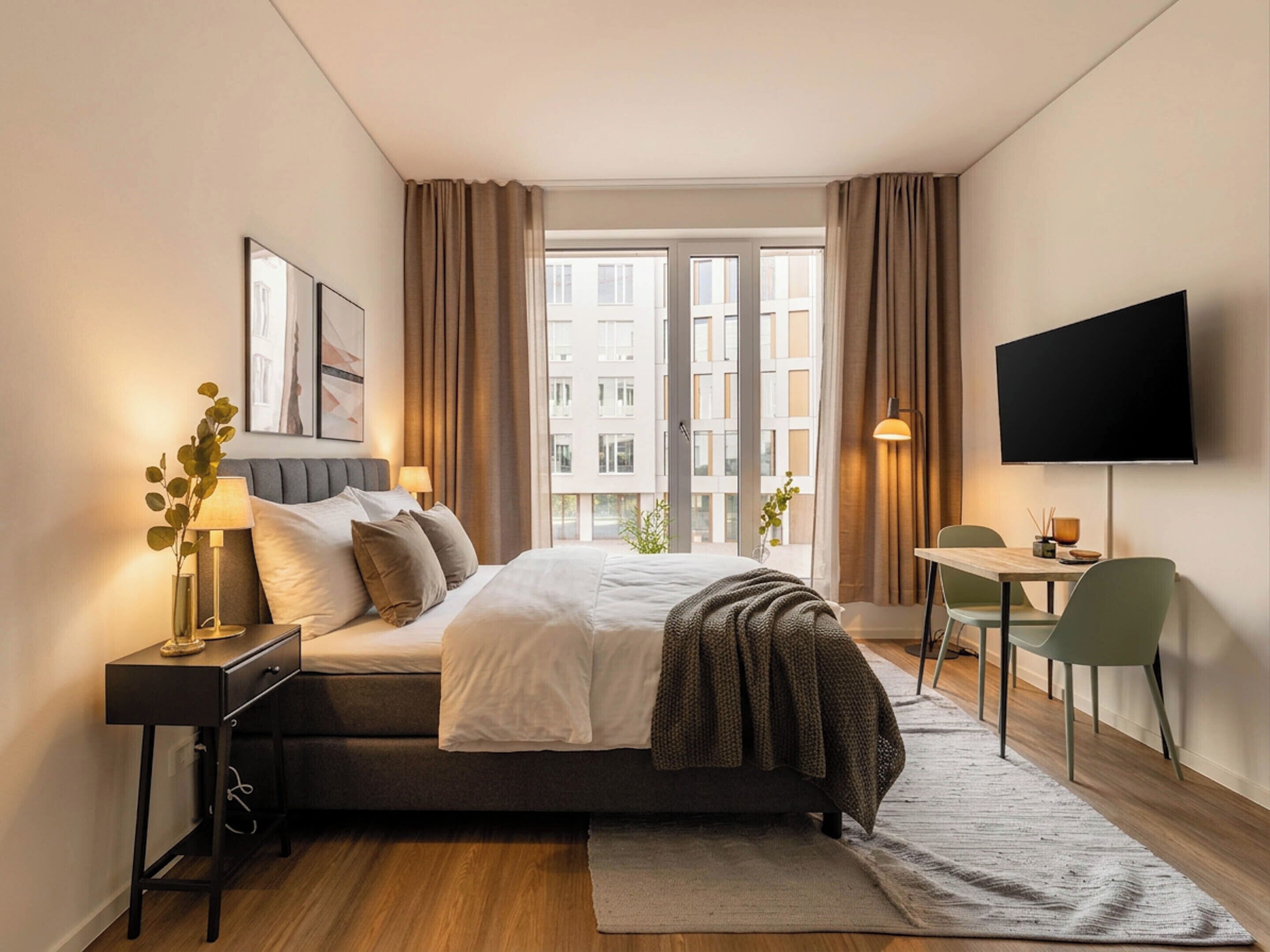 Suite | 1 bedroom, individually decorated, individually furnished, desk