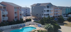 Exterior - Nights on the North End-Steps to the Beach, Pool & Pier (Carolina Beach)