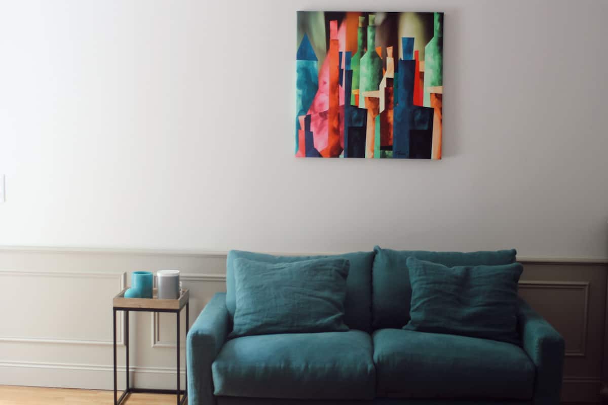 Appartement, toegankelijk voor mindervaliden, en-suite badkamer (Léonce Boquet) | Lounge