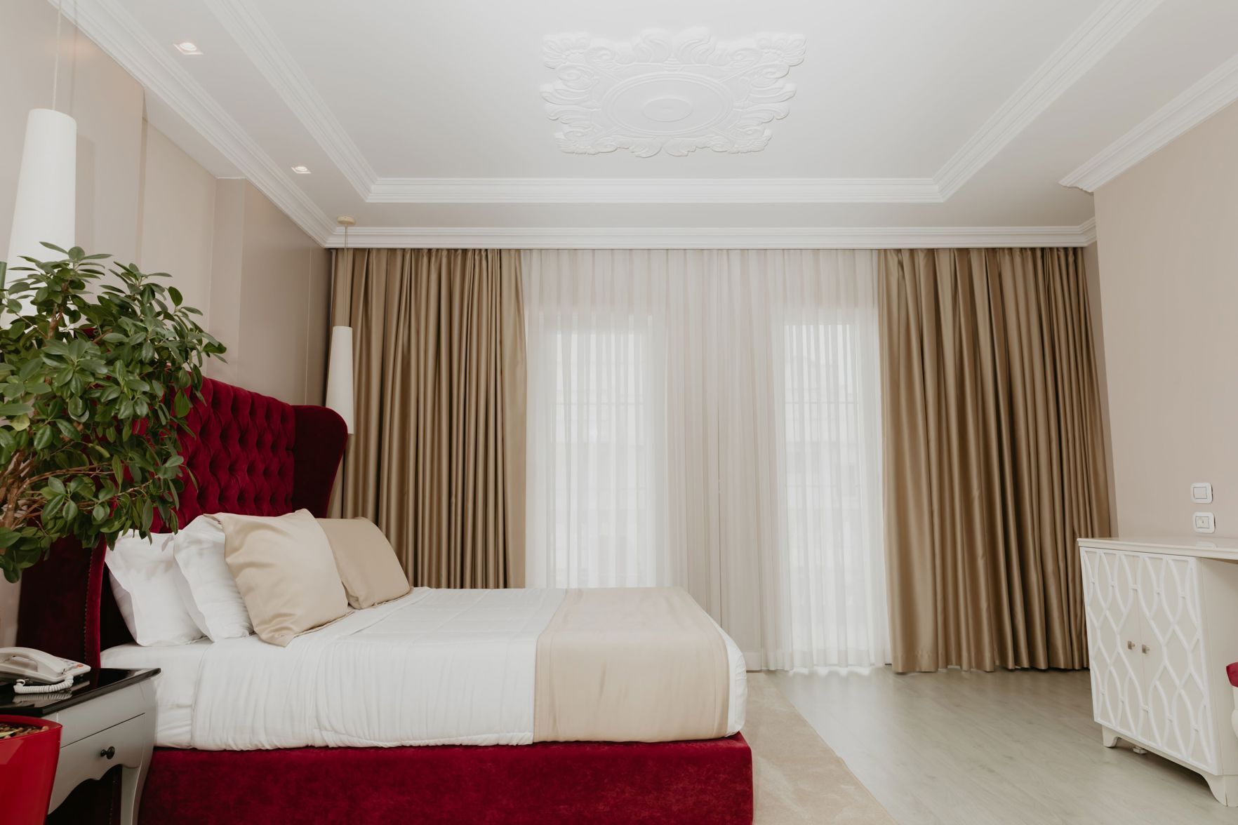 Premium bedding, memory-foam beds, minibar, individually furnished