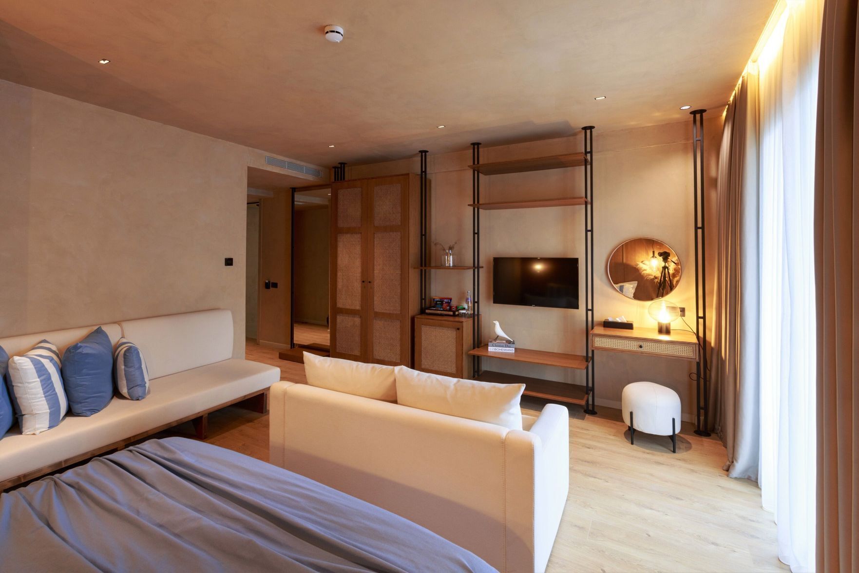 Premium bedding, memory-foam beds, minibar, individually furnished