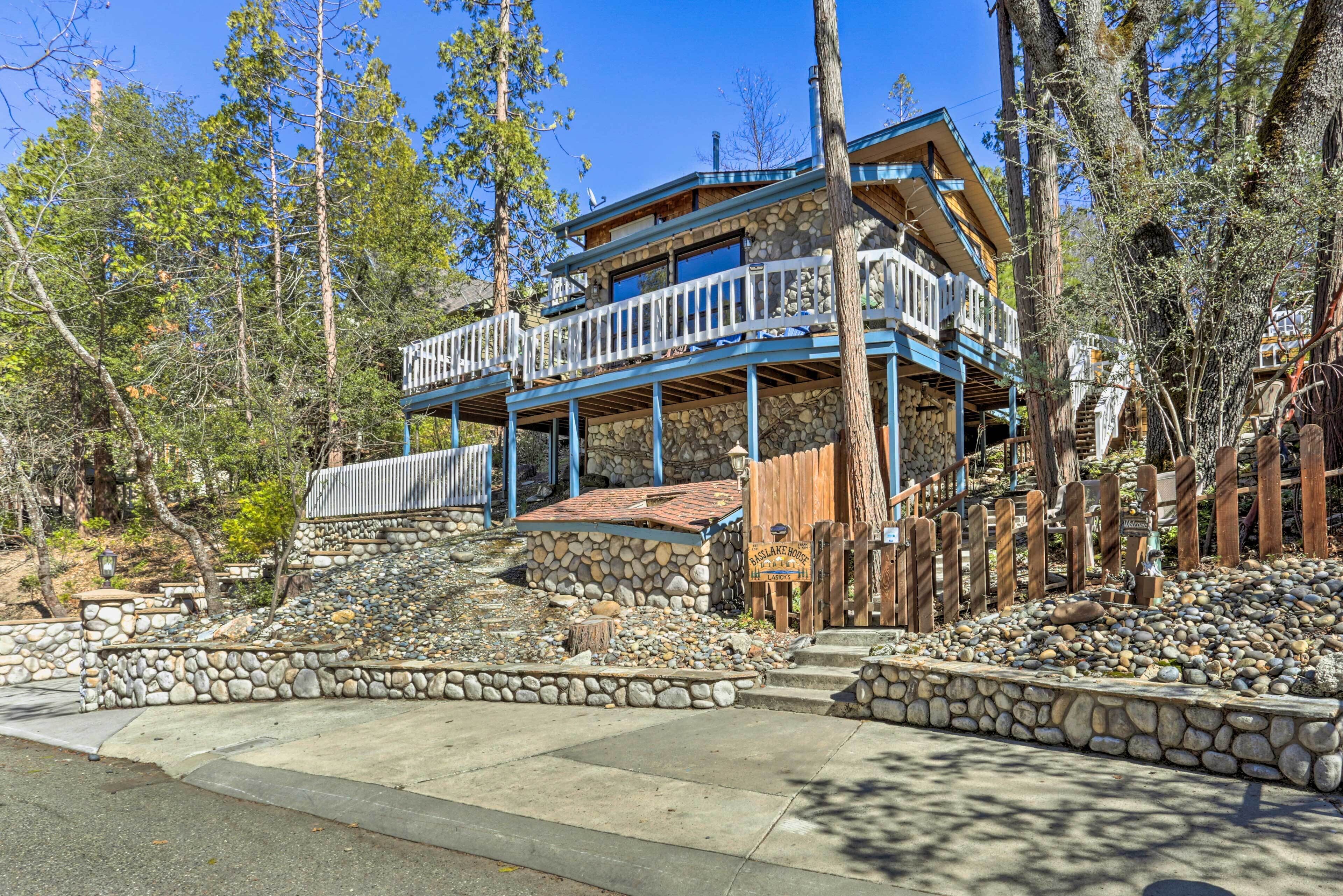 Bass Lake Home w/ Decks: Private Boat Slip!