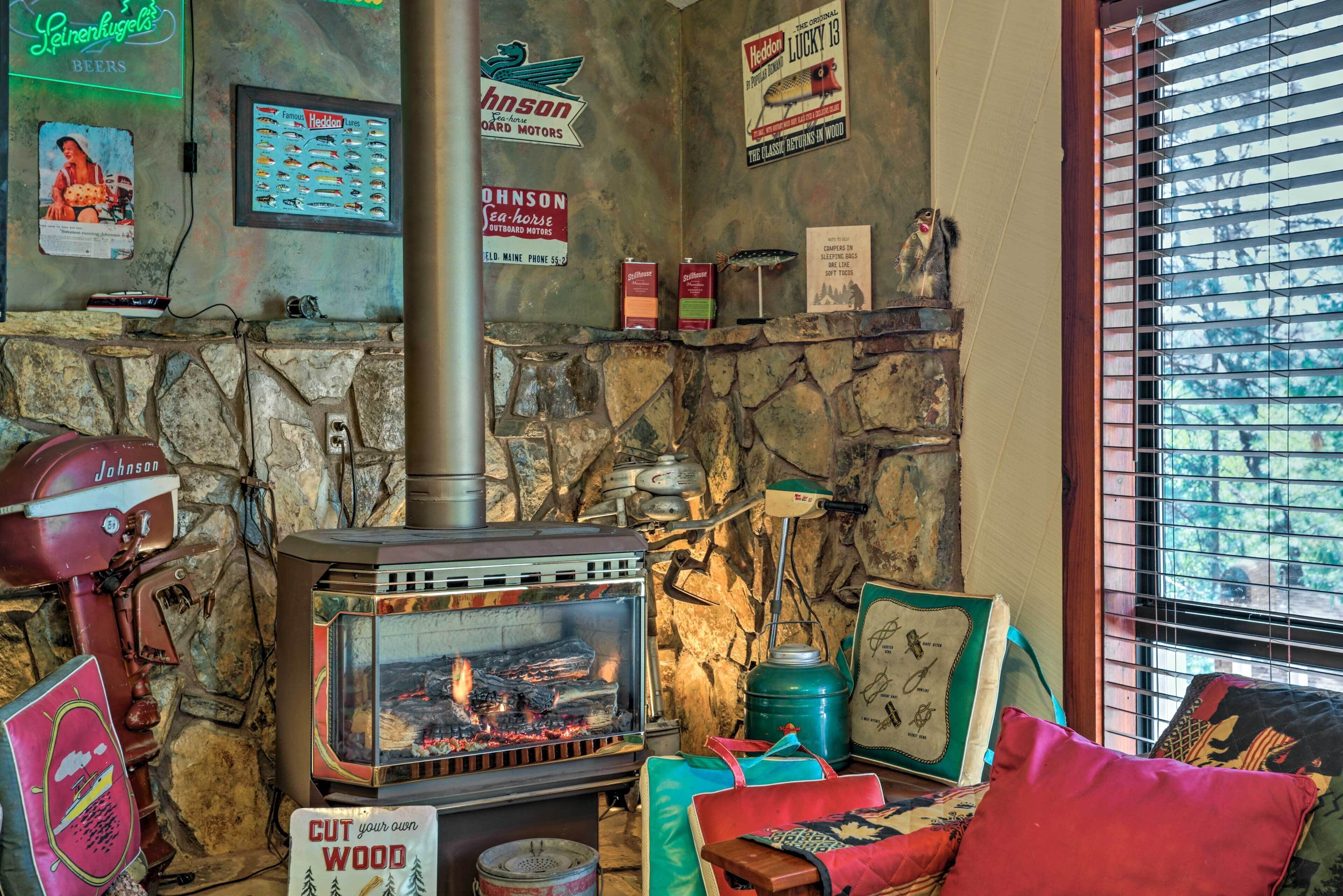 Bass Lake Home w/ Decks: Private Boat Slip!