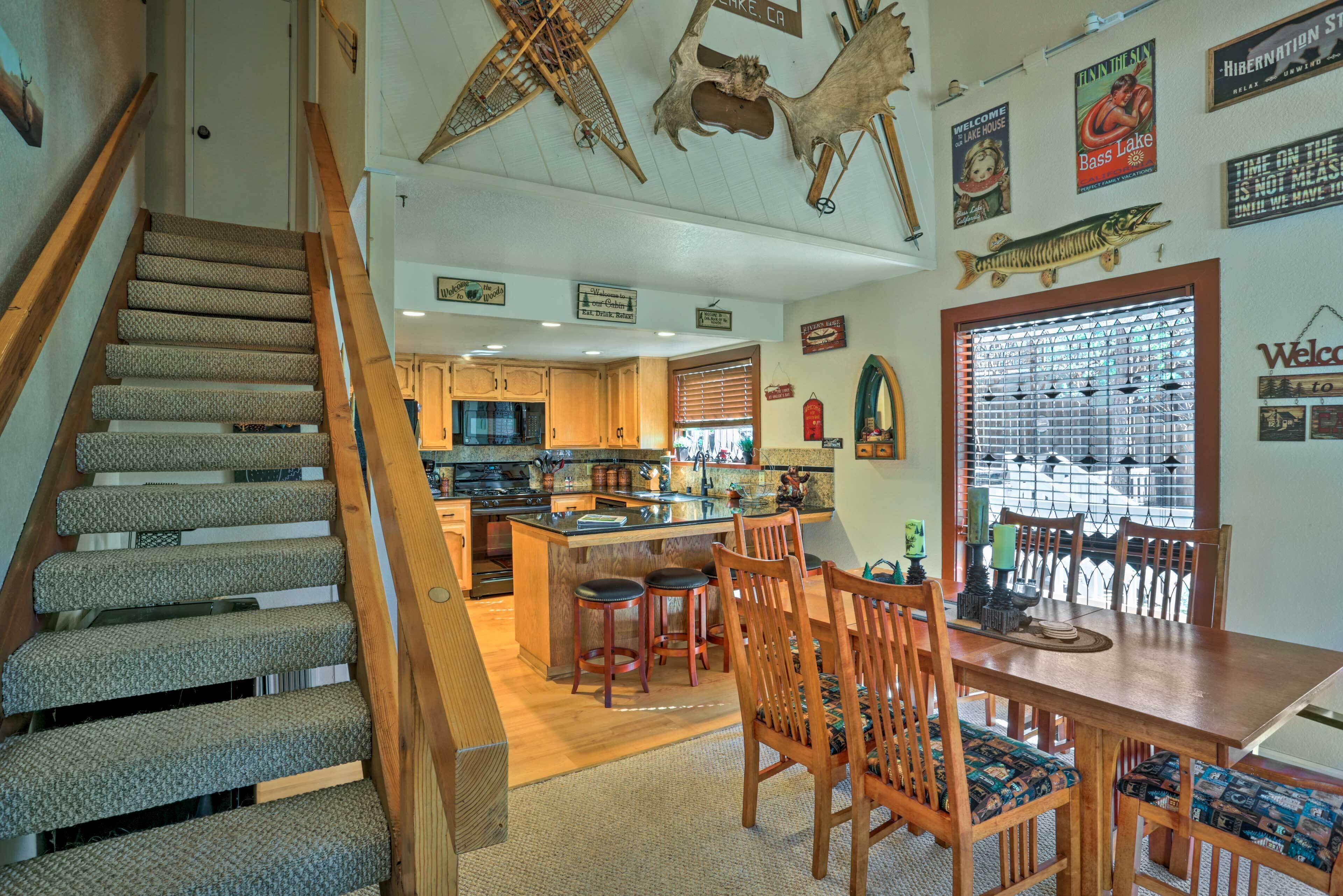 Bass Lake Home w/ Decks: Private Boat Slip!