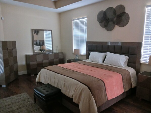 4 bedrooms, iron/ironing board, free WiFi, bed sheets