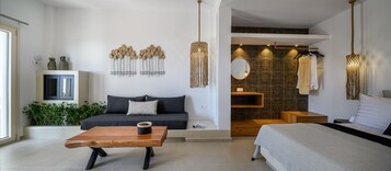 Suite junior | 1 dormitorio y ropa de cama de alta calidad