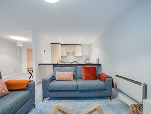 Living area - Pass the Keys | Spacious Manchester Apartment with Parking (Manchester)