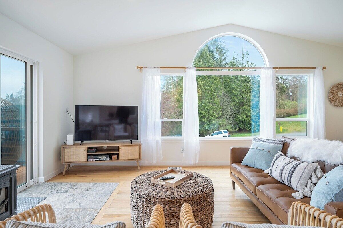 Smart-TV, Kamin, Tischfußball