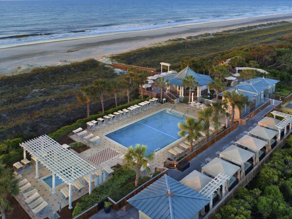 Innenpool, Außenpool