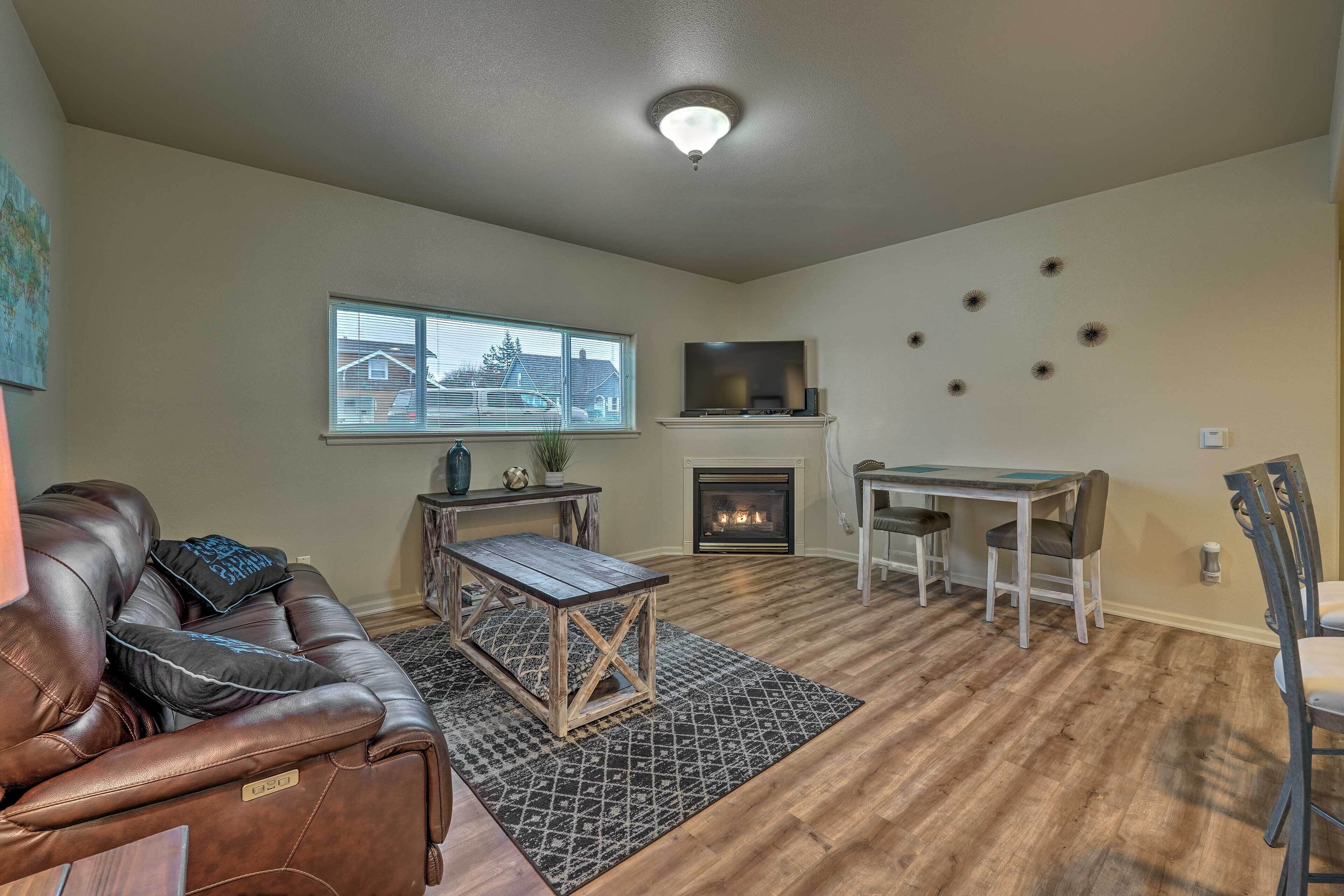 Anacortes Vacation Rental | 1BR | 1BA | Step-Free Access | 500 Sq Ft