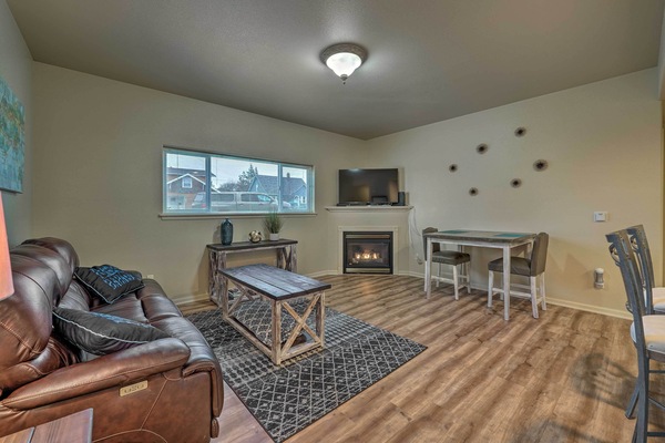 Anacortes Vacation Rental | 1BR | 1BA | Step-Free Access | 500 Sq Ft