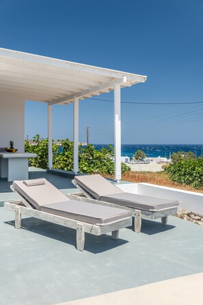 Terrace/patio - Kalesma - Mandrakia House (Milos)