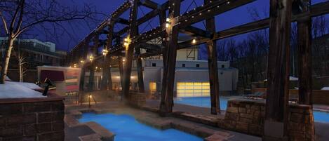 Innenpool, Außenpool