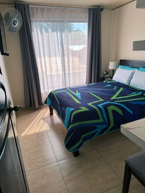 Deluxe Apartment, 2 Bedrooms, Air conditioning (Entire Two-Bedroom Apartment for 4) | 2 bedrooms, Egyptian cotton sheets, premium bedding, down duvets
