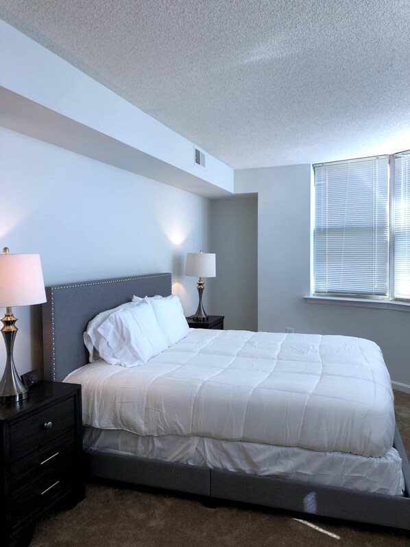 2 slaapkamers, een strijkplank/strijkijzer, wifi, beddengoed