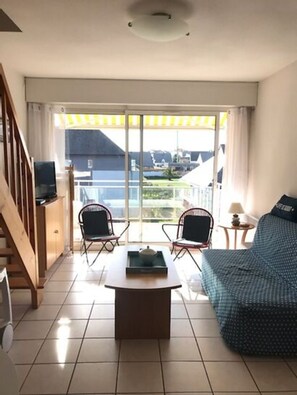 Télévision, livres, chaîne hi-fi