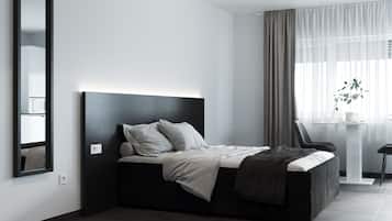 Studio Premium | 1 chambre, literie de qualité supérieure, couette en duvet d'oie