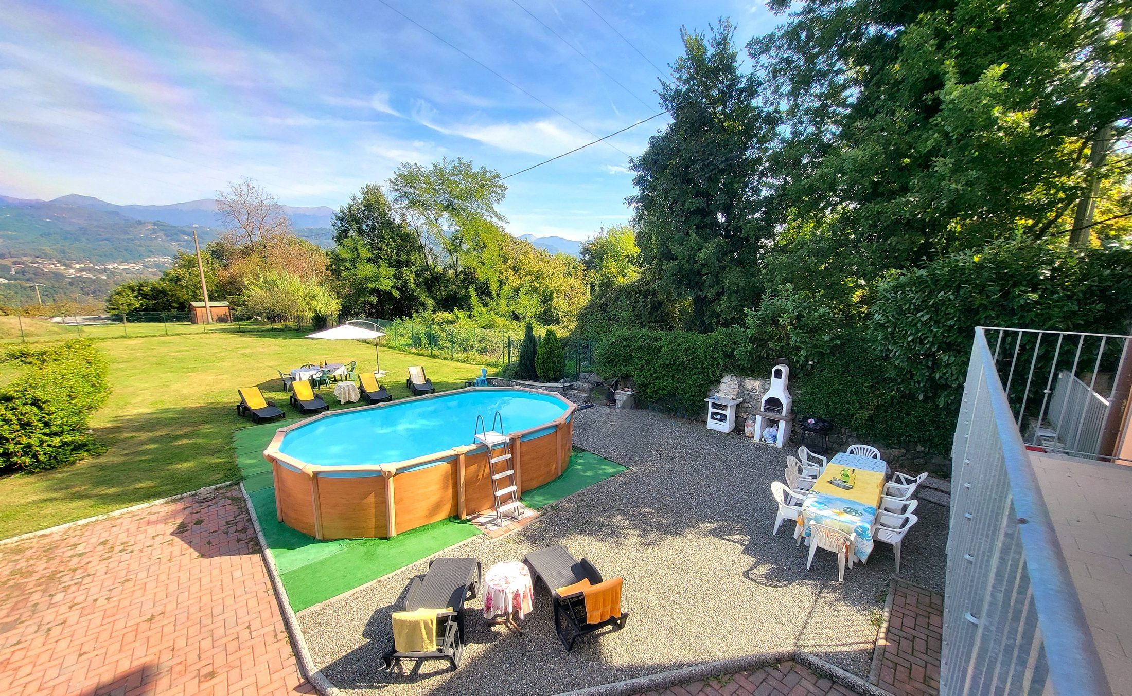 Pool and garden