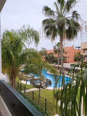 Pool - Exotic front line apartment with communal swimming pool (Vera)