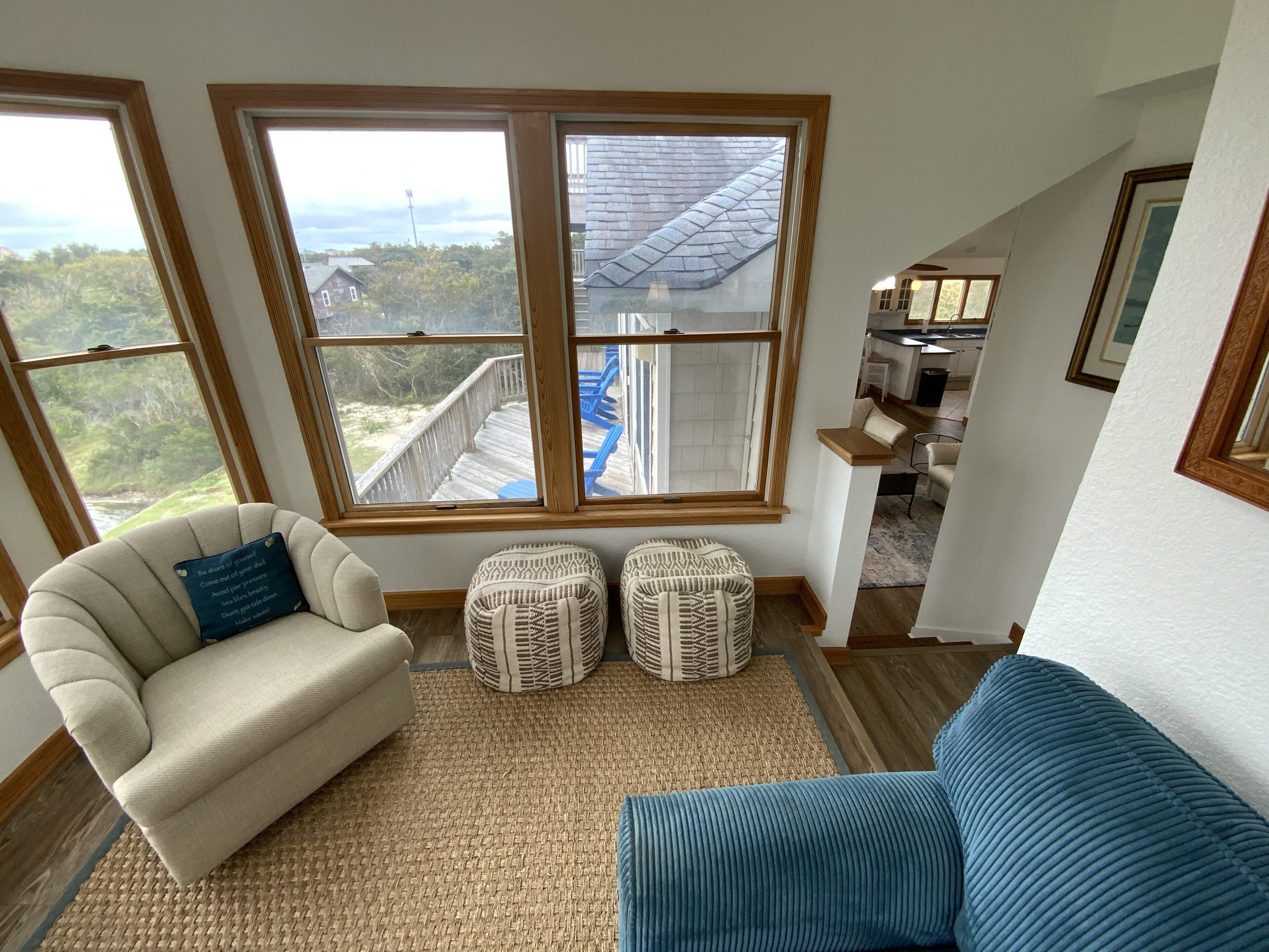 Private family-run waterfront beach house near Carova firehouse on 4x4 beach.