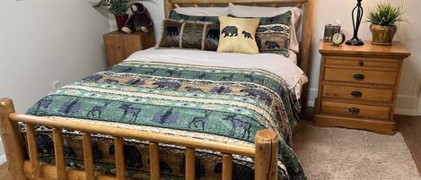 1 sovrum, skrivbord, resesäng och gratis wi-fi