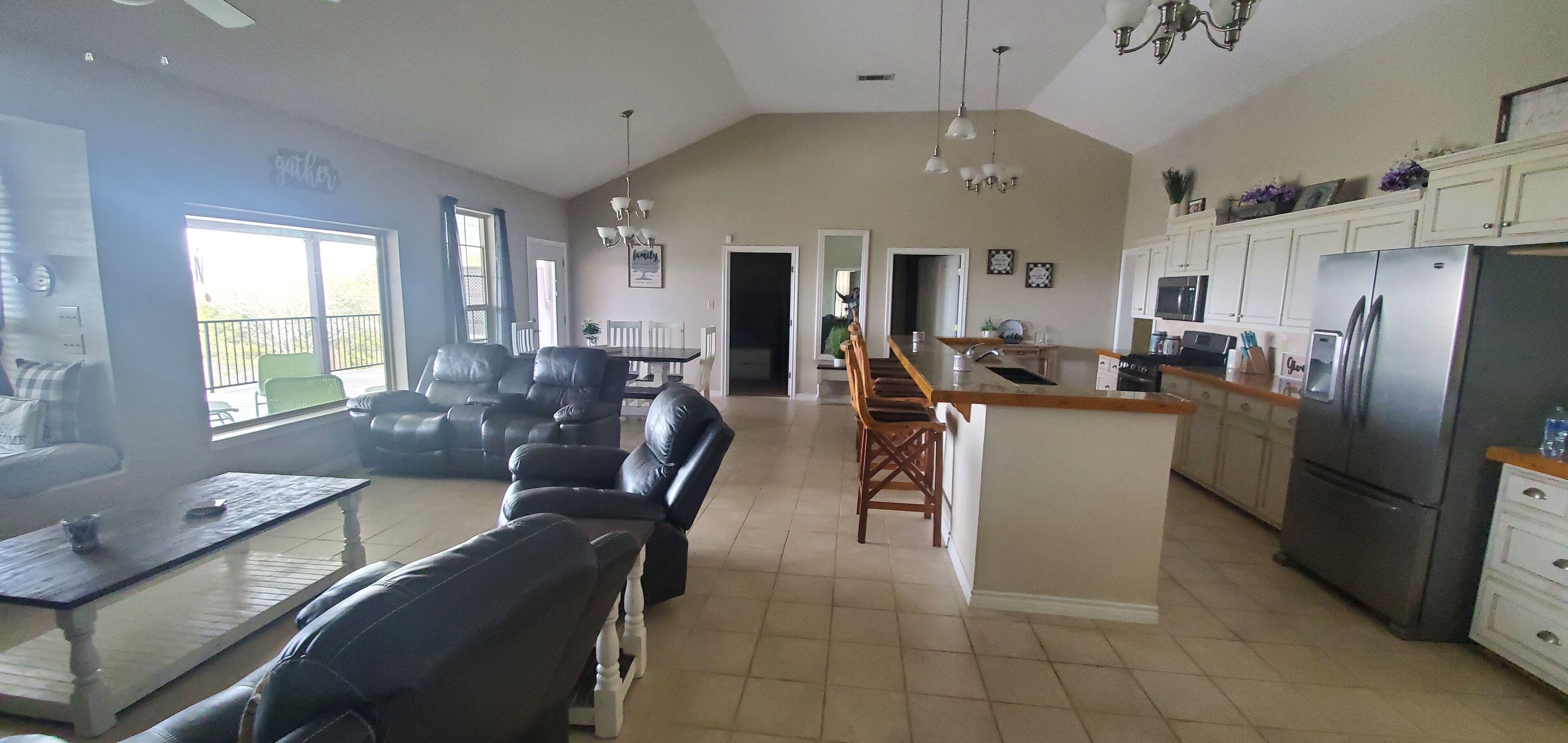 Come enjoy our Lake House w/ Amazing Views & Trail to Lake on 1+ Acre!