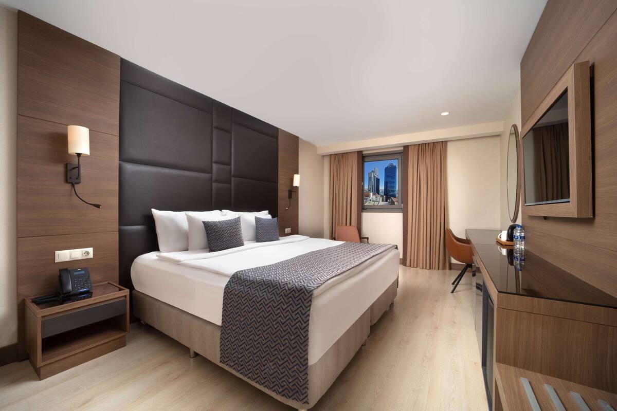 Chăn bông, minibar, két bảo mật tại phòng, màn/rèm cản sáng 