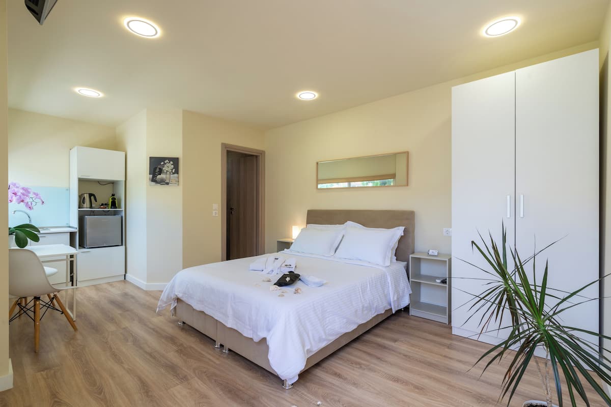 Bungalow familiar (Modular 2B) | 2 habitaciones y sábanas de algodón egipcio