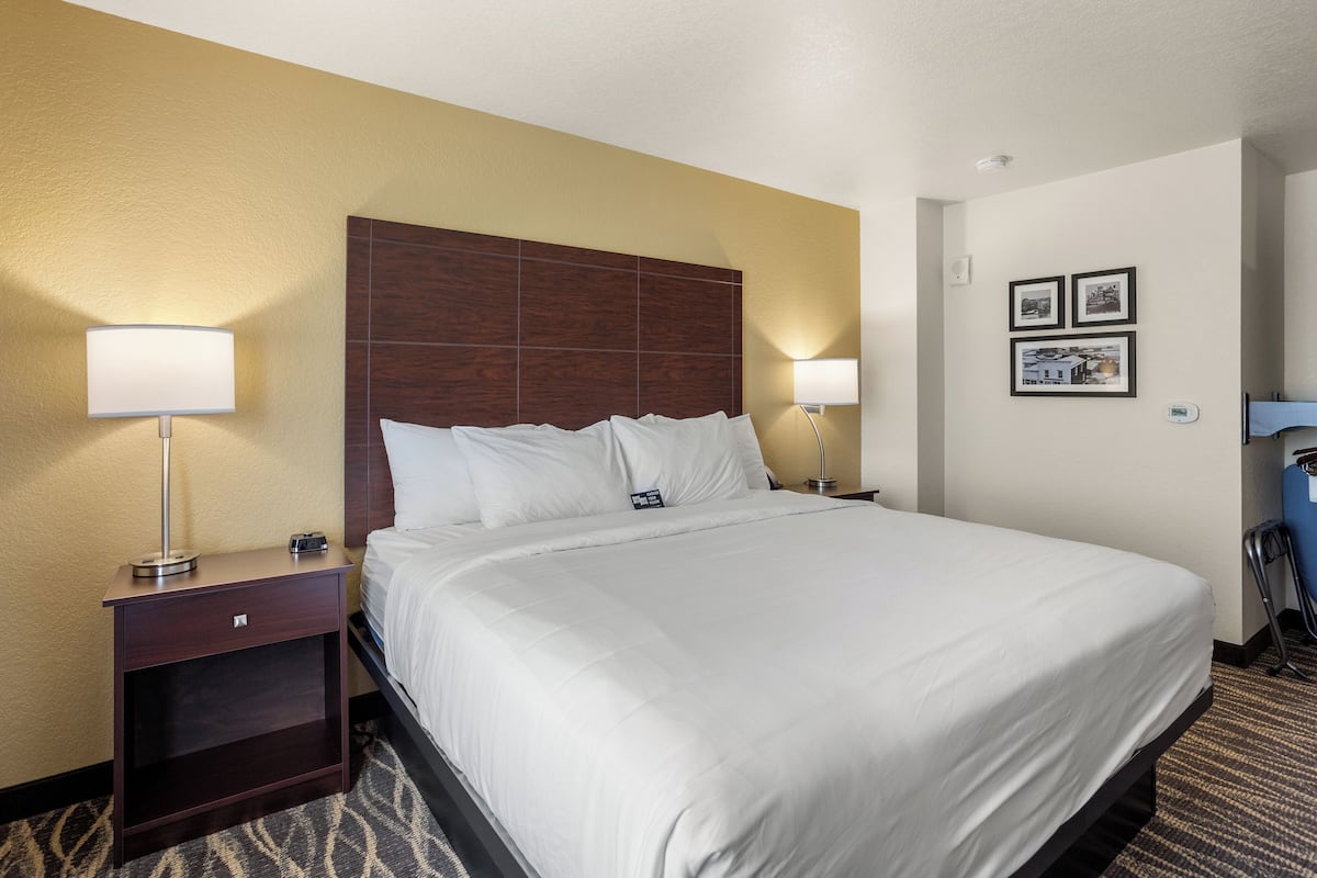 Room, 1 King Bed, Accessible, Non Smoking (Guestroom) | Premium bedding, pillowtop beds, desk, laptop workspace