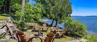 Exquisite 5 Bdrm 4 Bath Cottage with Boathouse and Professional Gym! SW Views!