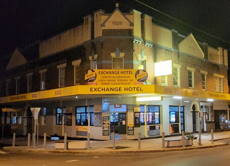 Fachada de la propiedad