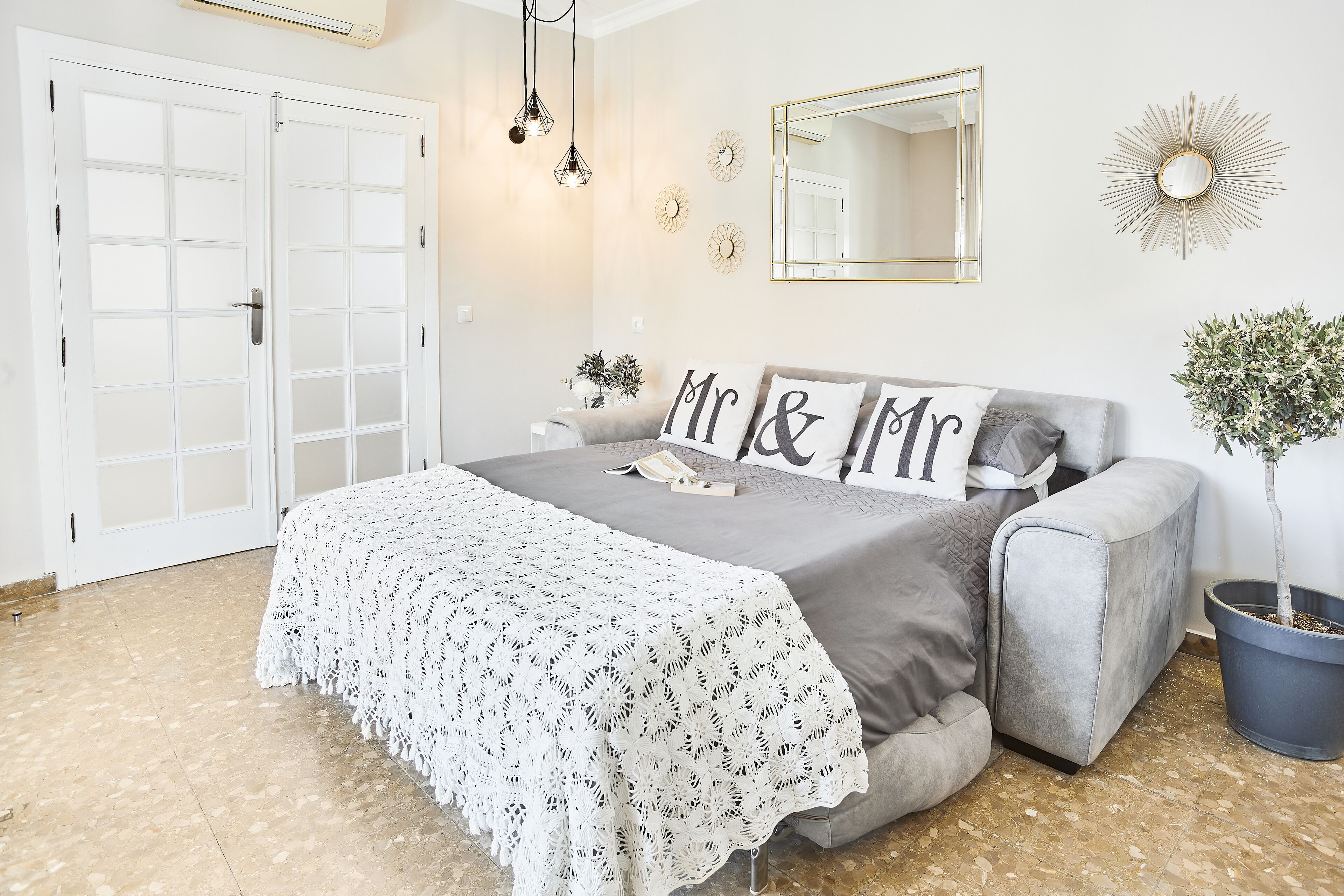 3 slaapkamers, een strijkplank/strijkijzer, gratis wifi