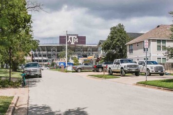 View from the front yard of Stadium Views.