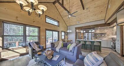 Airy Ellijay Home w/ Spacious Creekside Deck!