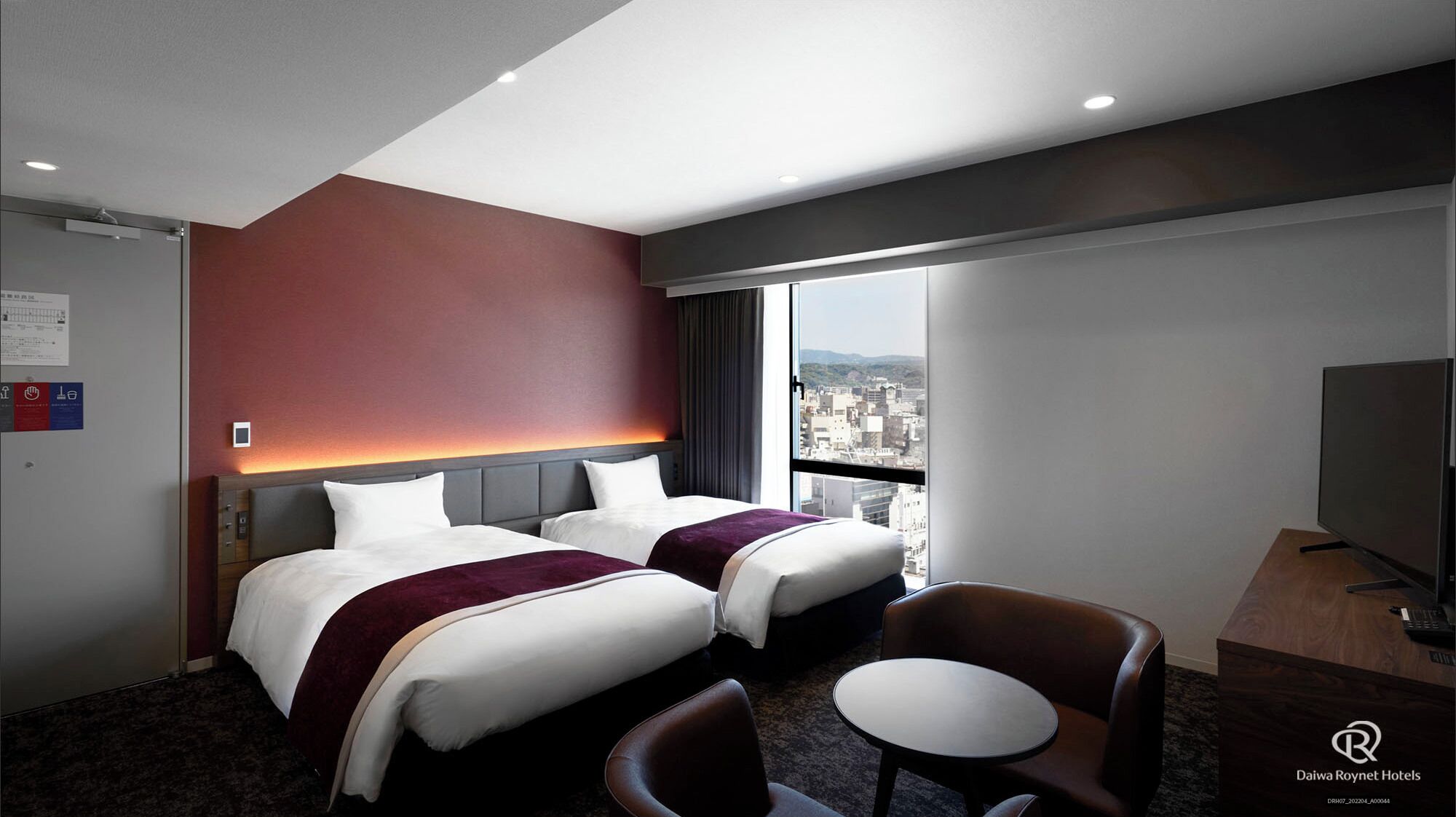 Premium bedding, down comforters, memory foam beds, in-room safe