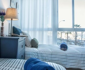 2 bedrooms, iron/ironing board, travel cot, free WiFi