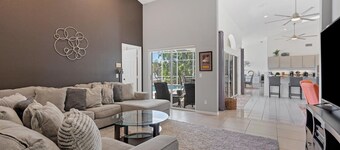 Punta Gorda Isles 3-Bedroom Private Pool Home on Canal with Dock