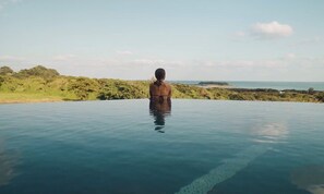 Vue sur la plage/l’océan