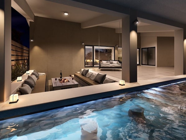 Terrace/patio - MARINX POOLVILLA NAKANDAKARI (Nanjo)