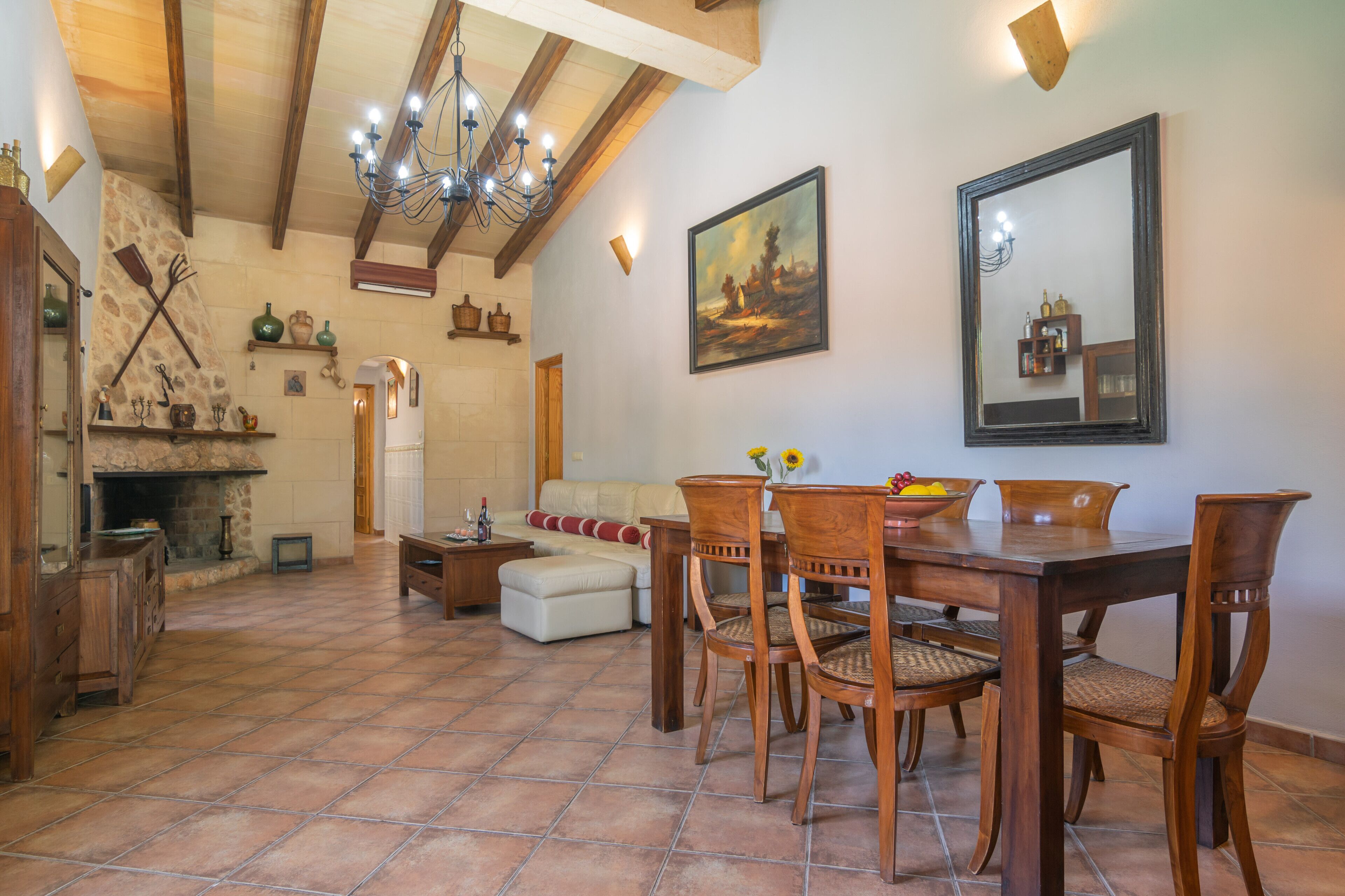 TV, fireplace, DVD player, table tennis