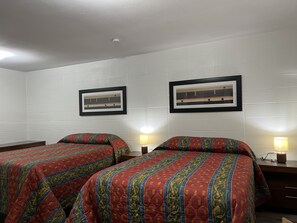 Chambre familiale double | Accès au Wi-Fi (inclus), literie fournie