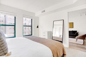 1 chambre, fer et planche Ă repasser, Wi-Fi, draps fournis